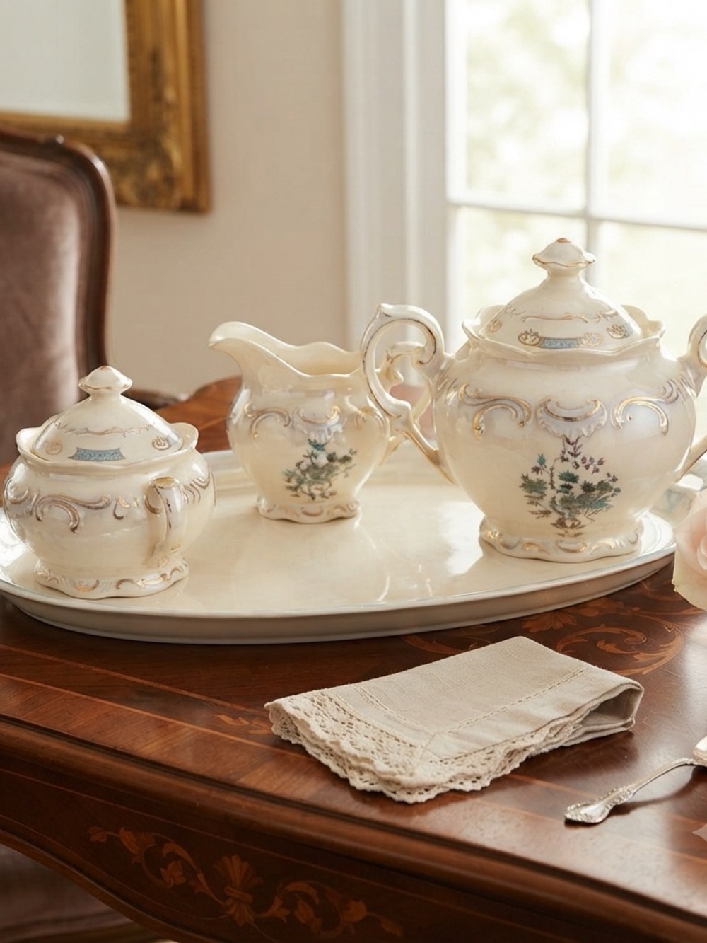 Rare find Vintage Mountainside Pottery tea service